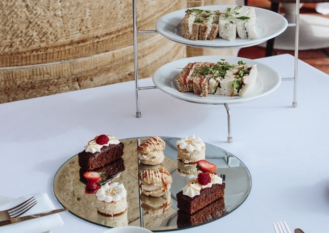 Food served at Salomons Estate Afternoon Tea