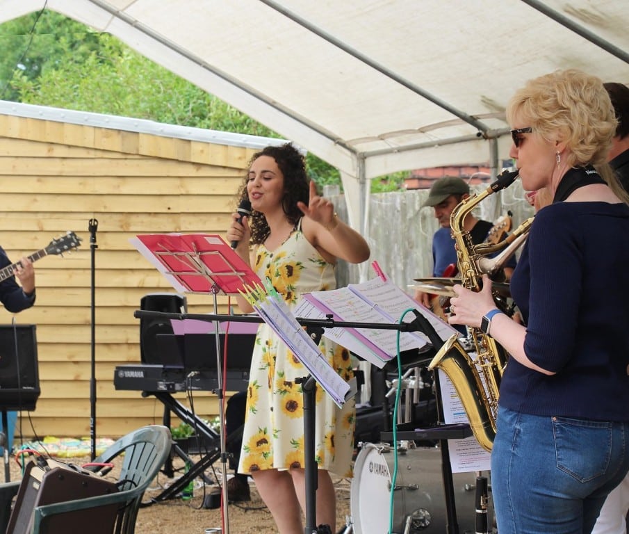 Jazz Band Performing