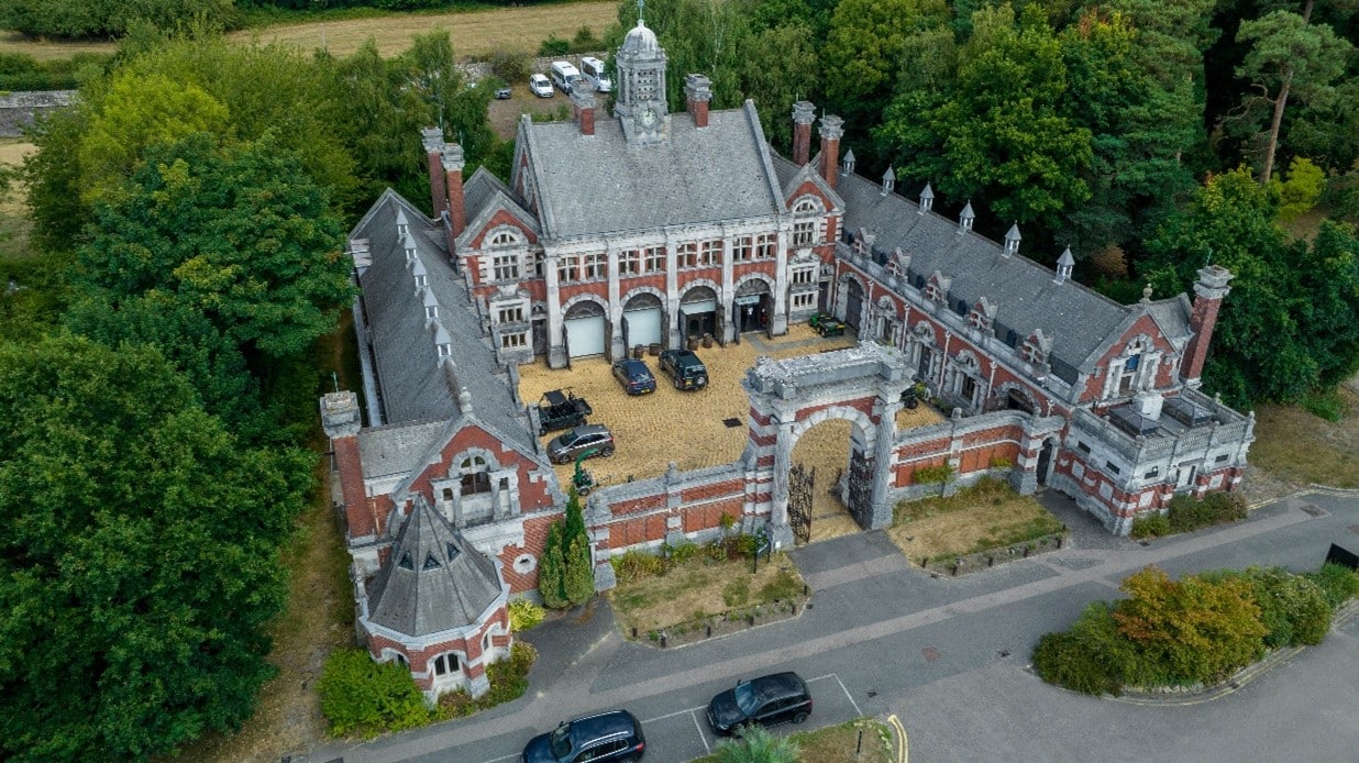 Salomons Estate view from a drone