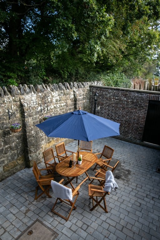 outdoors area of Salomons Estate. 