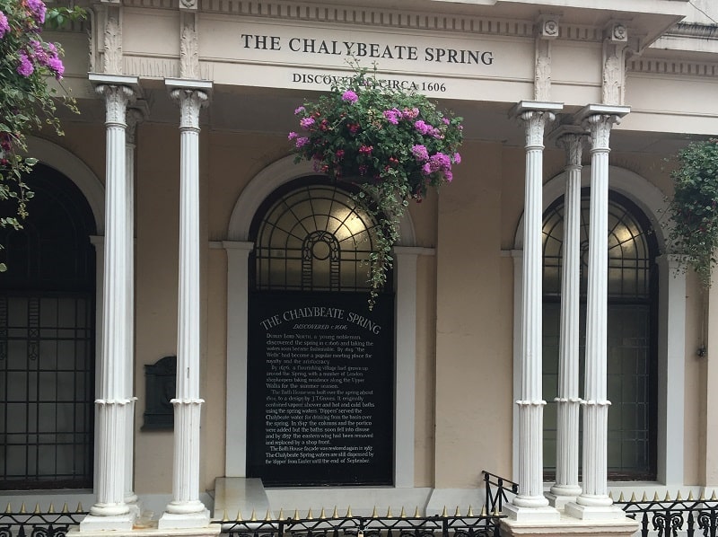 The chalybeate spring in the pantiles, Tunbridge wells