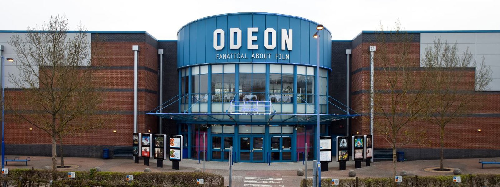 Exterior of Odeon cinemas