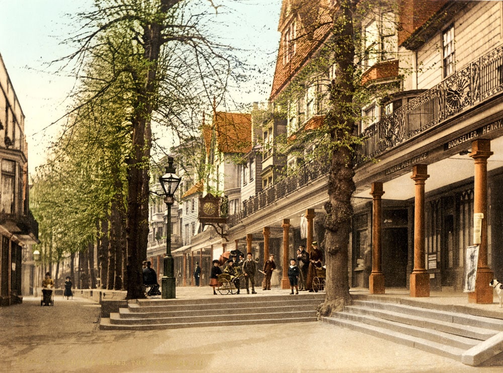 Chalybeate spring on the pantiles