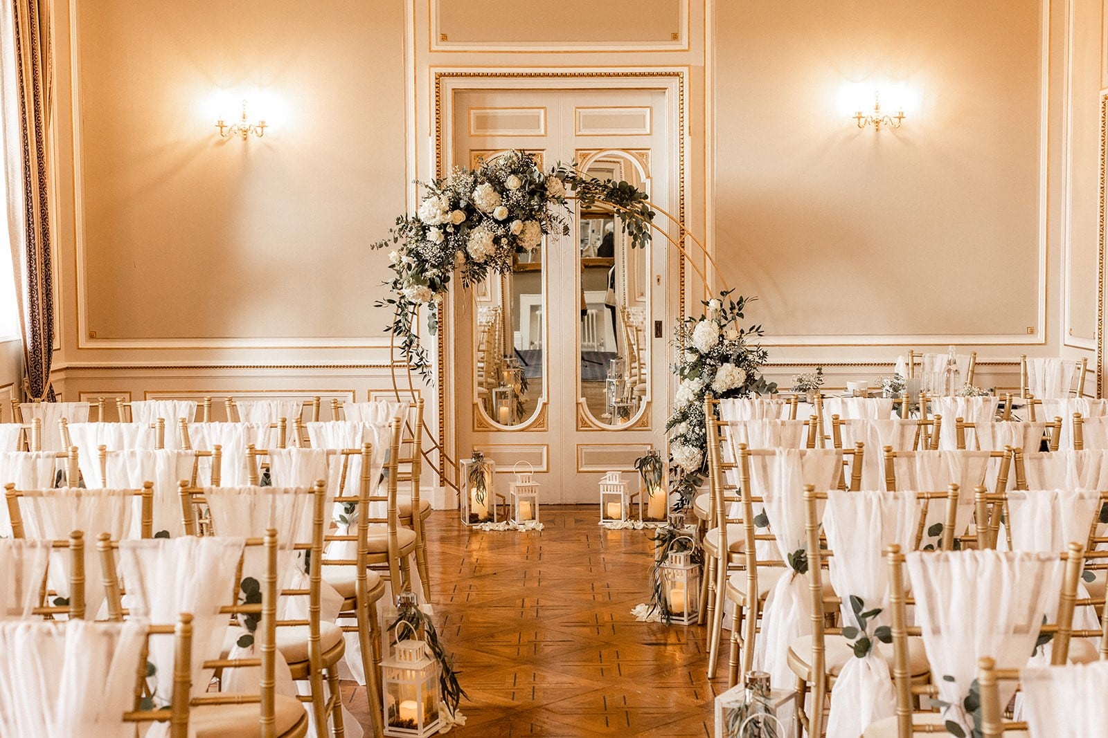 Gold Room Wedding Salomons Estate
