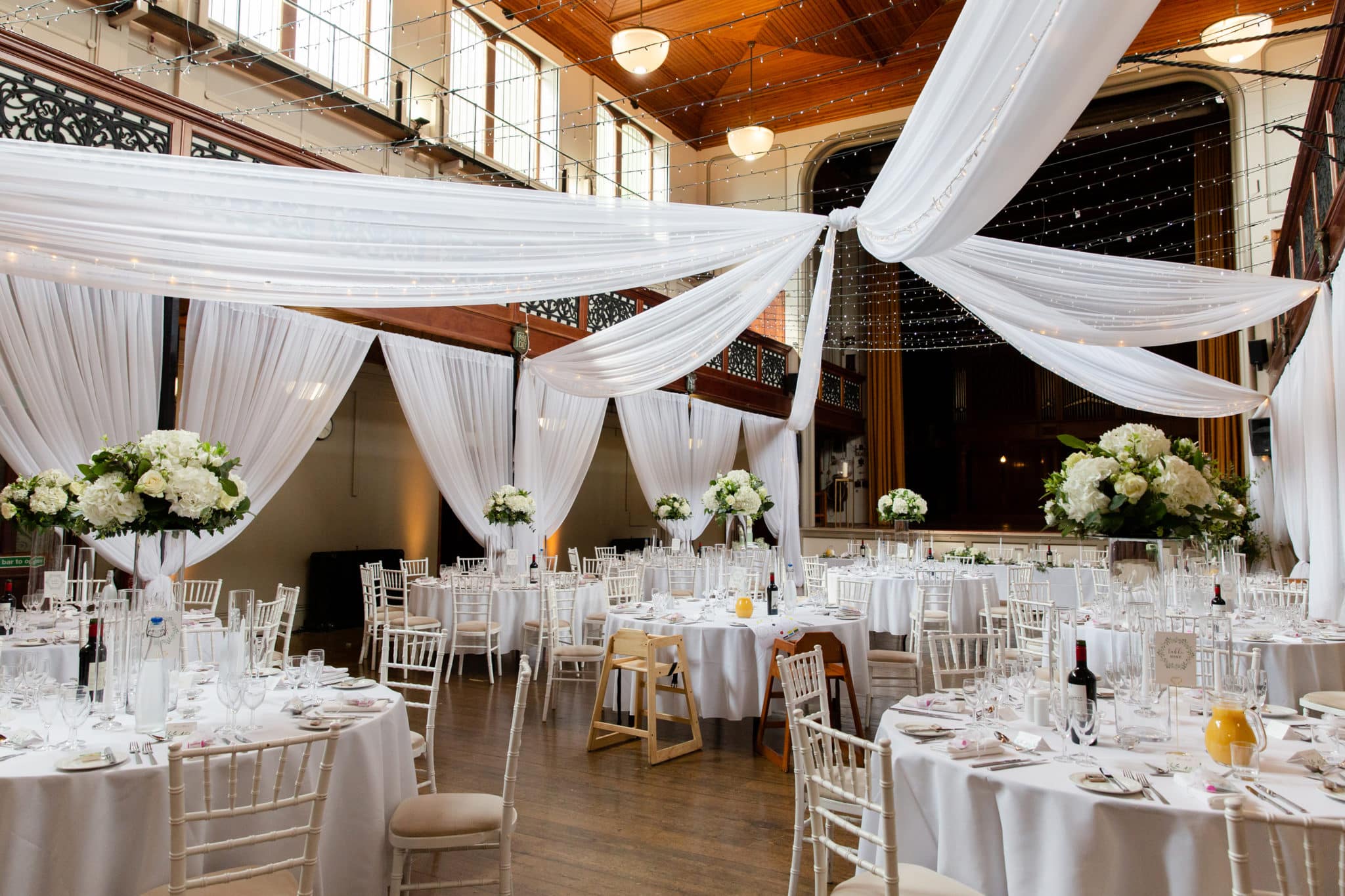 The Victorian Science Theatre Wedding Reception