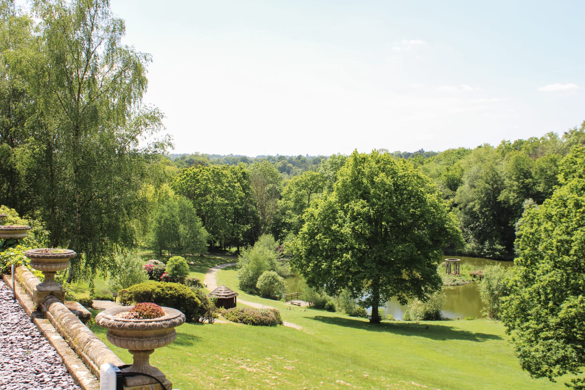 View from the salomons estate terrace