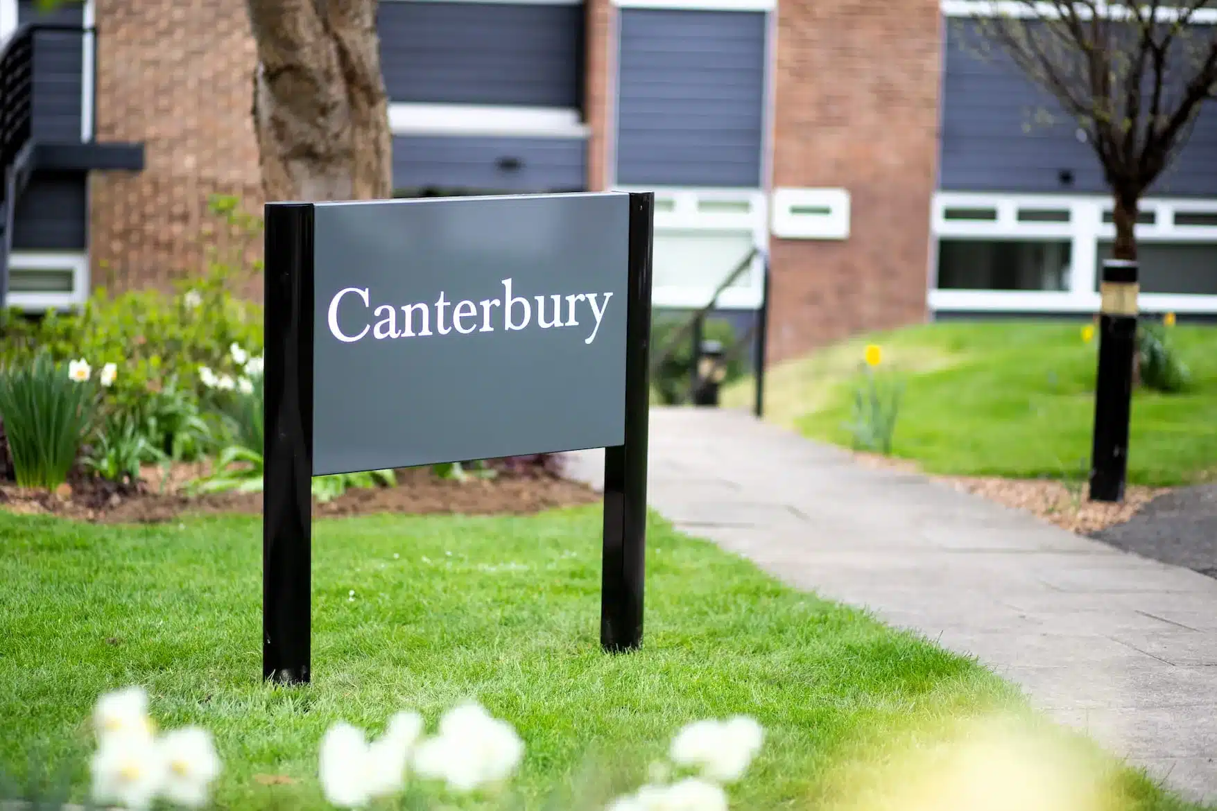 Sign for Canterbury