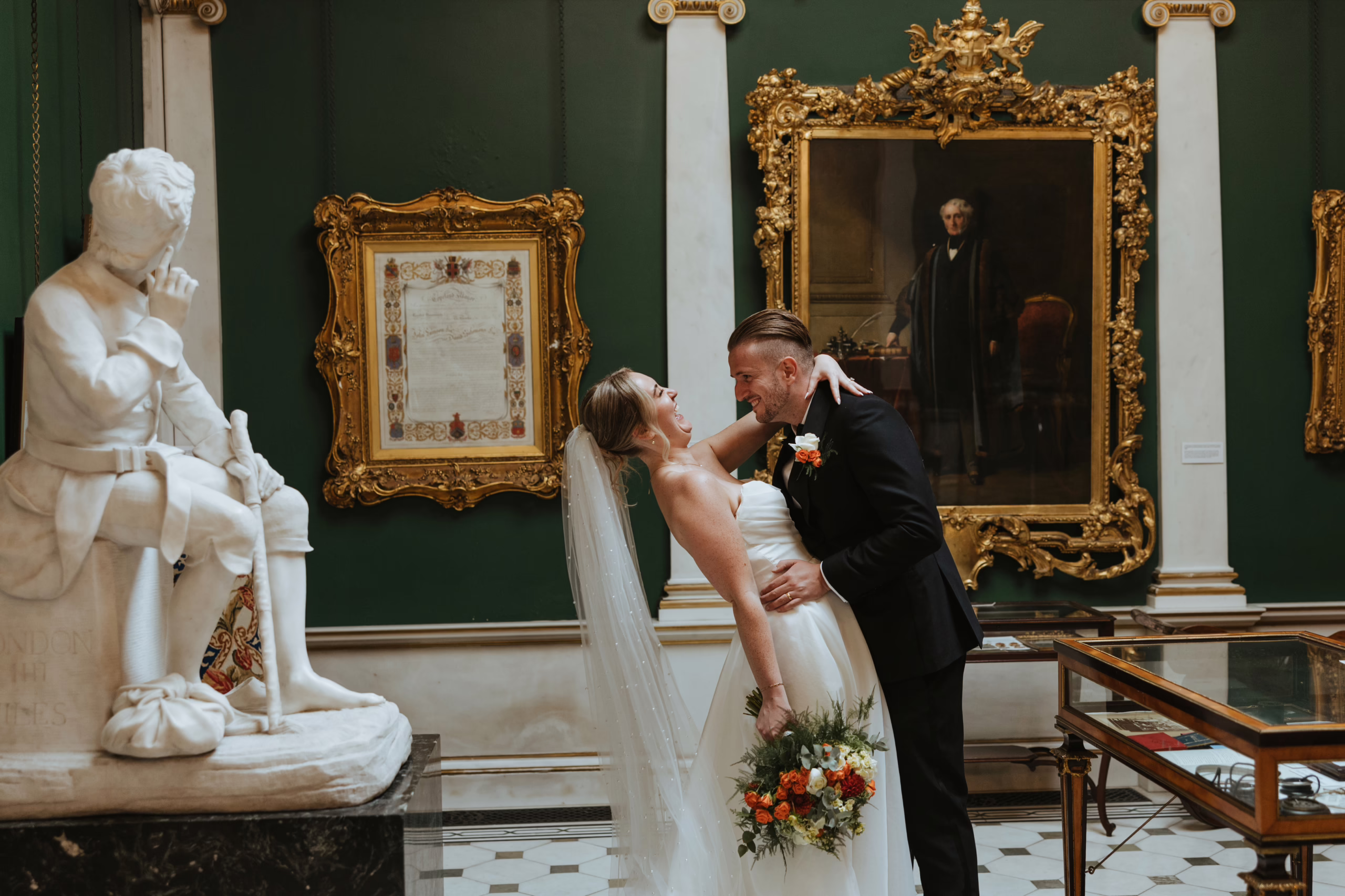 Katie and Rory’s wedding at Salomons Estate near Tunbridge Wells in Kent